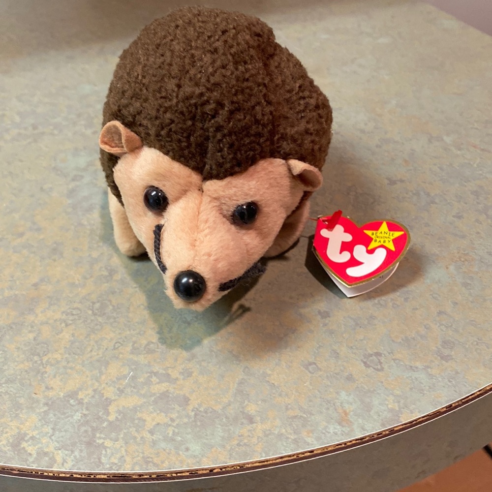 Prickles Beanie Baby. TY Inc New with tags